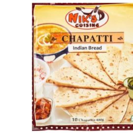 Nik’s Cuisine Chapatti 10pcs -400g