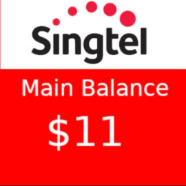 Singtel Hi Card Topup $11