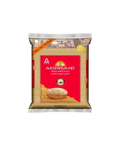 Aashirvaad Whole Wheat Flour Atta 5Kg