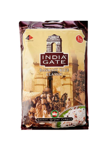 India Gate Classic Basmati Rice 5kg