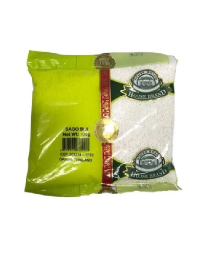 House Brand Sago Biji 100g